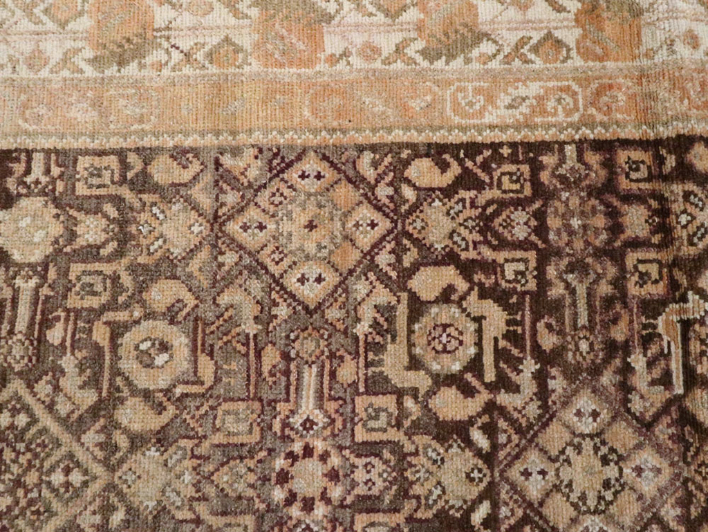 Antique Persian Malayer Carpet, No.16673 - Staging