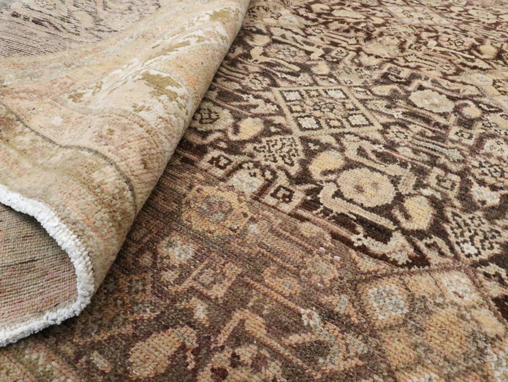 Antique Persian Malayer Carpet, No.16673 - Staging