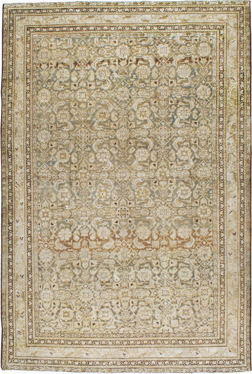 Antique Persian Malayer Carpet, No.16674 - Staging