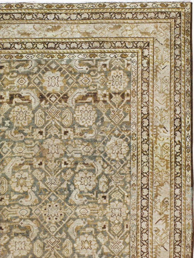 Antique Persian Malayer Carpet, No.16674 - Staging
