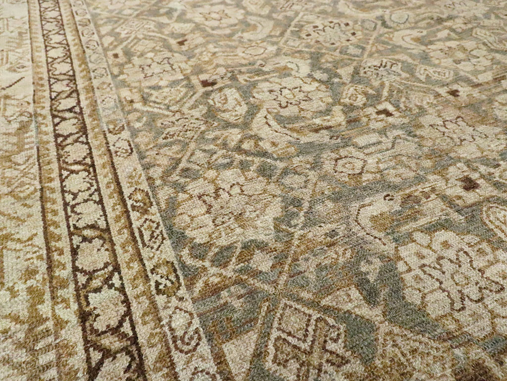 Antique Persian Malayer Carpet, No.16674 - Staging