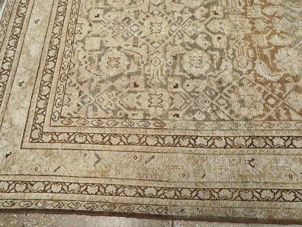 Antique Persian Malayer Carpet, No.16674 - Staging