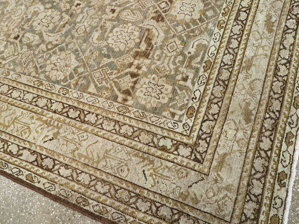 Antique Persian Malayer Carpet, No.16674 - Staging