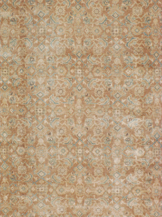 Vintage Persian Mahal Carpet, No.16681 - Staging
