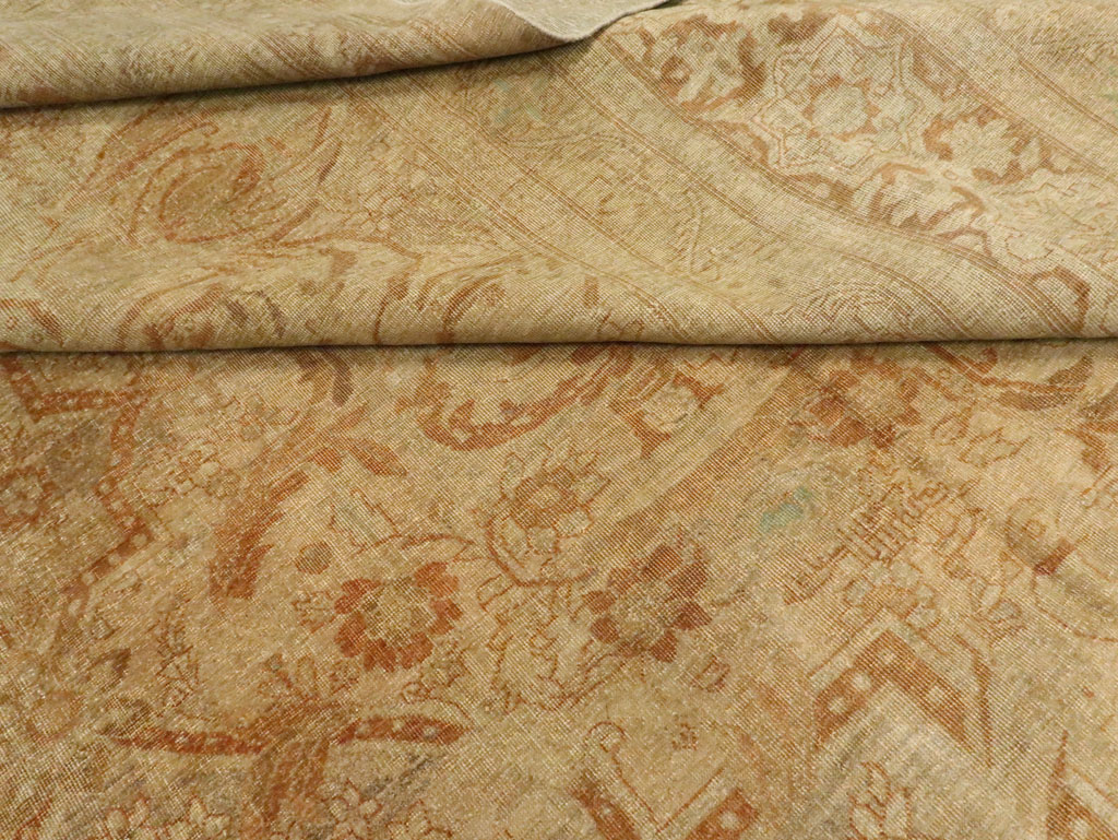 Antique Persian Mashad Carpet, No.16734 - Staging