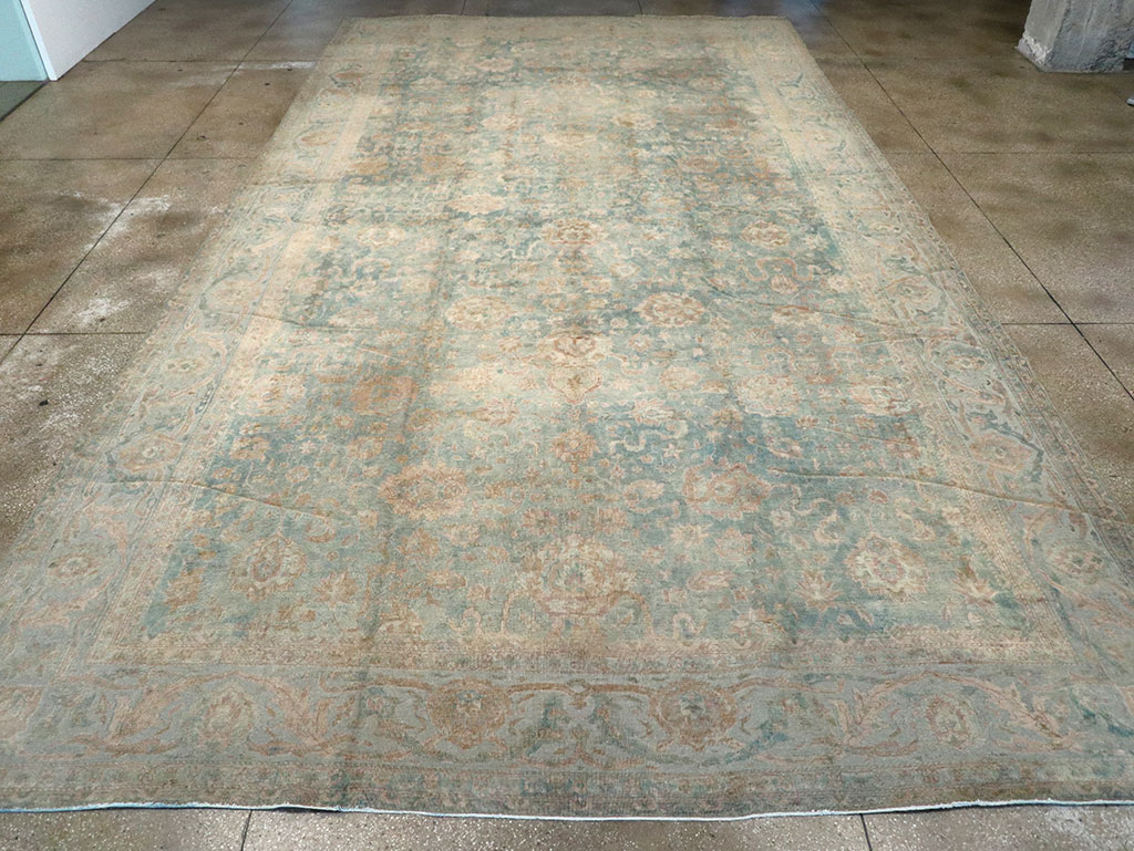 Antique Indian Lahore Carpet, No.16767 - Staging