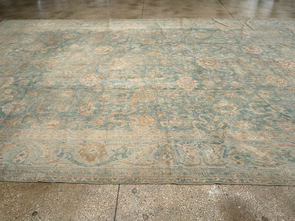 Antique Indian Lahore Carpet, No.16767 - Staging
