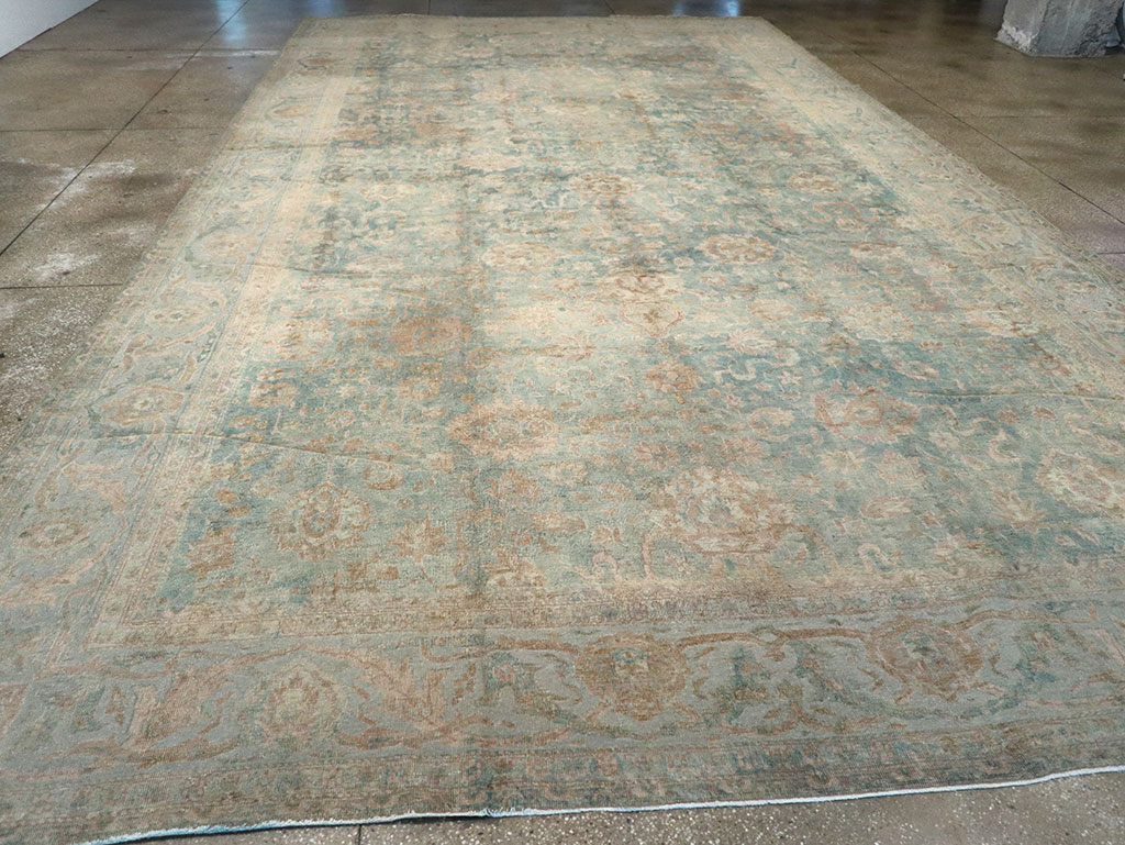 Antique Indian Lahore Carpet, No.16767 - Staging