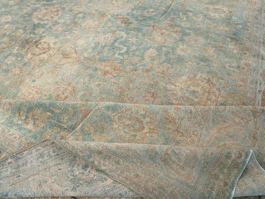 Antique Indian Lahore Carpet, No.16767 - Staging