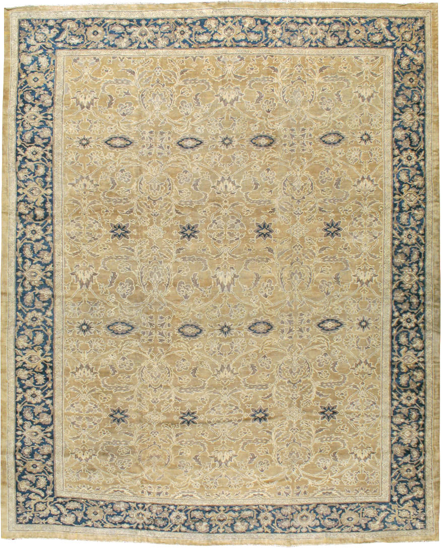 Antique Persian Mahal Carpet, No.16803 - Staging