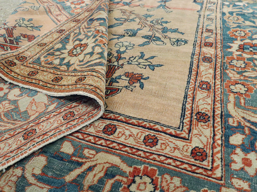 Antique Persian Tabriz Hagi Jalili Rug, No.16811 - Staging