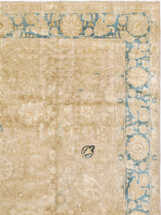 Antique Persian Tabriz Carpet, No.16828 - Staging