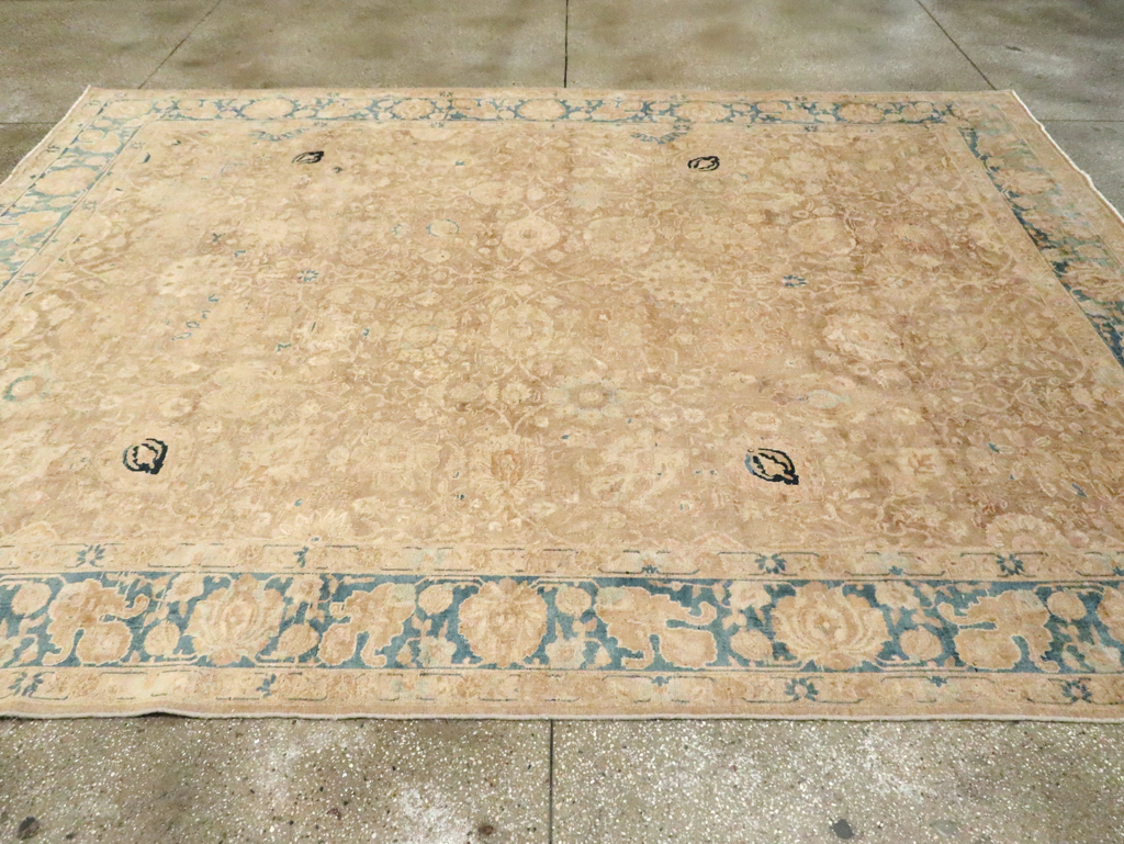 Antique Persian Tabriz Carpet, No.16828 - Staging