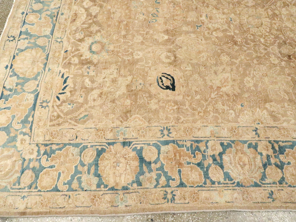 Antique Persian Tabriz Carpet, No.16828 - Staging