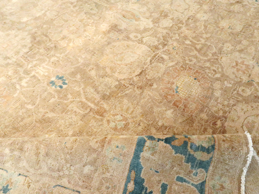 Antique Persian Tabriz Carpet, No.16828 - Staging