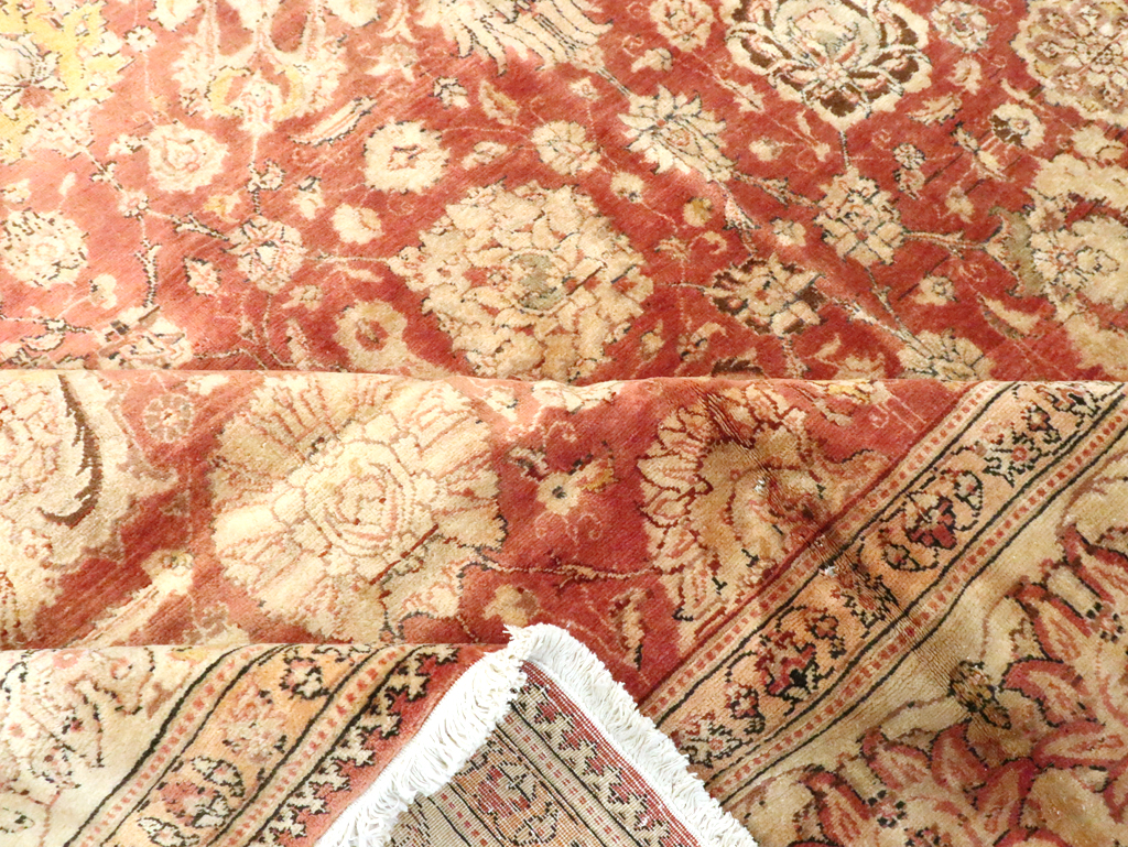 Antique Persian Tabriz Carpet, No.16842 - Staging