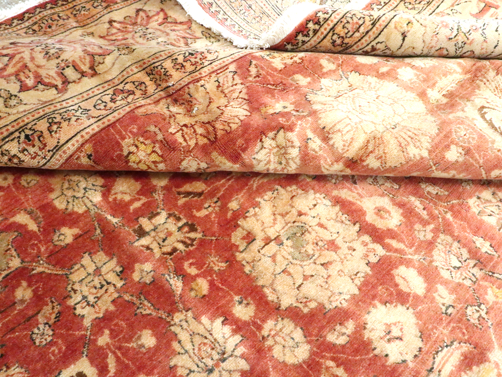 Antique Persian Tabriz Carpet, No.16842 - Staging