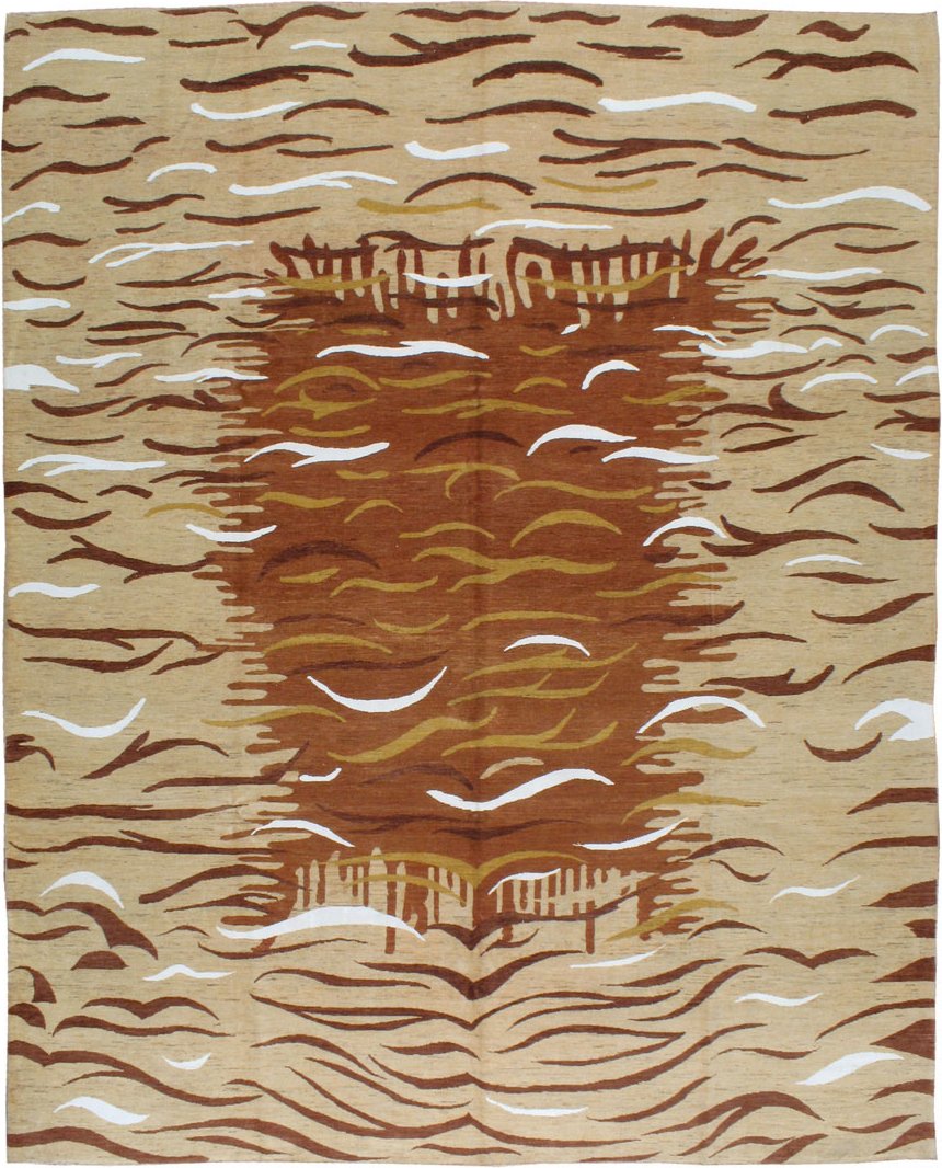 Modern Persian Tabriz Carpet, No.16856 - Staging