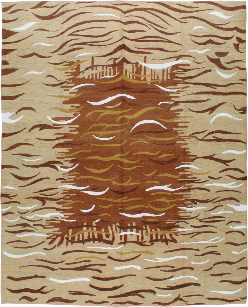 Modern Persian Tabriz Carpet, No.16856 - Staging