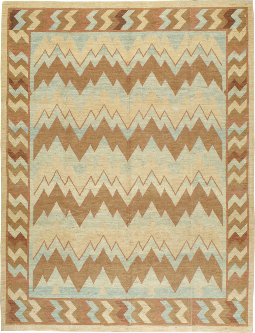 Modern Persian Tabriz Carpet, No.16858 - Staging