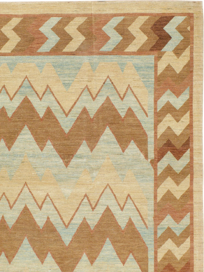 Modern Persian Tabriz Carpet, No.16858 - Staging