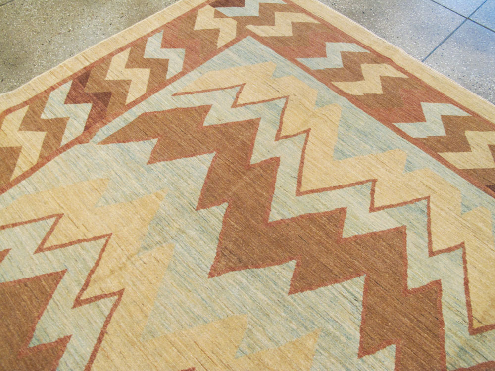 Modern Persian Tabriz Carpet, No.16858 - Staging