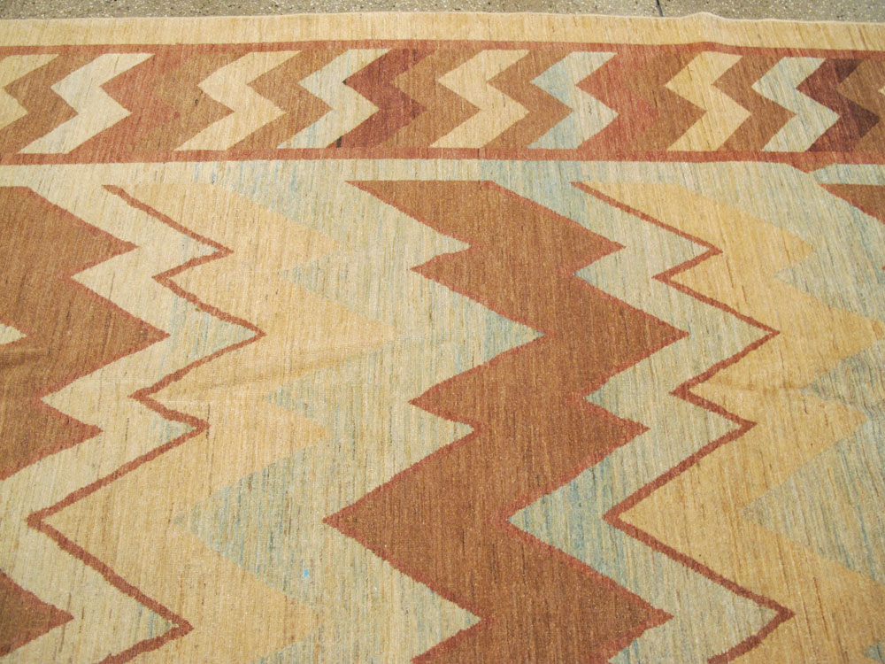 Modern Persian Tabriz Carpet, No.16858 - Staging