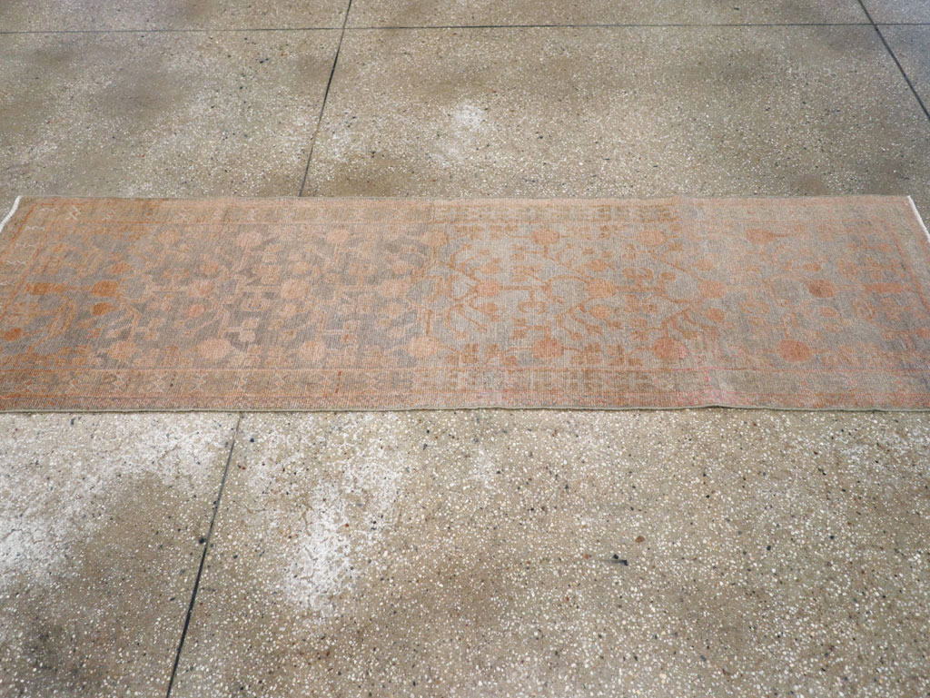 Vintage East Turkestan Khotan Runner, No.16916 - Staging