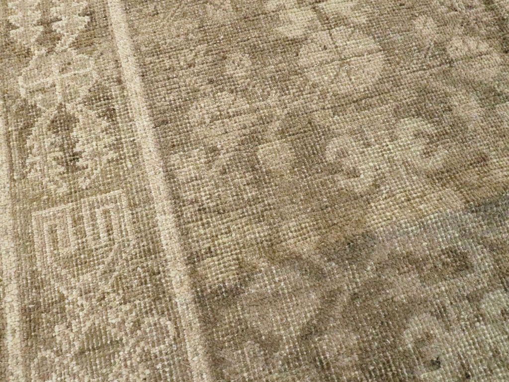 Vintage East Turkestan Khotan Rug, No.16920 - Staging