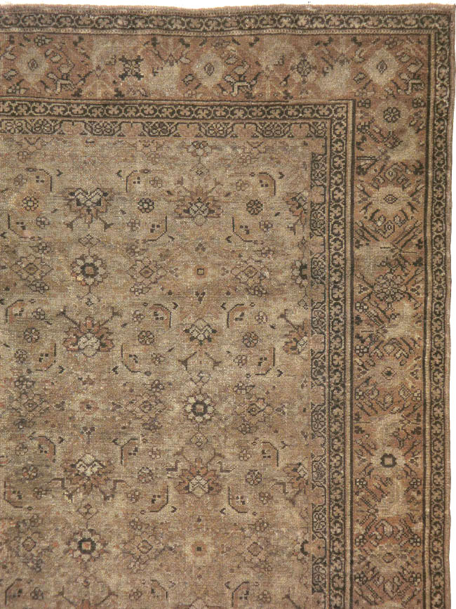 Antique Persian Malayer Gallery Carpet, No.16947 - Staging