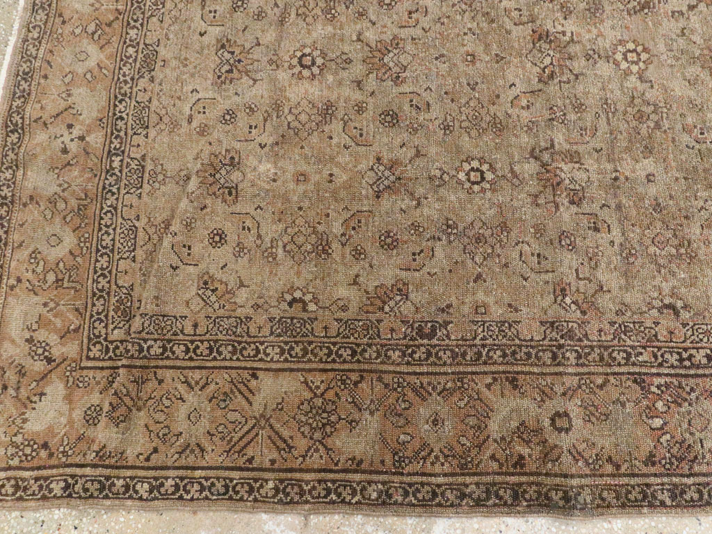 Antique Persian Malayer Gallery Carpet, No.16947 - Staging