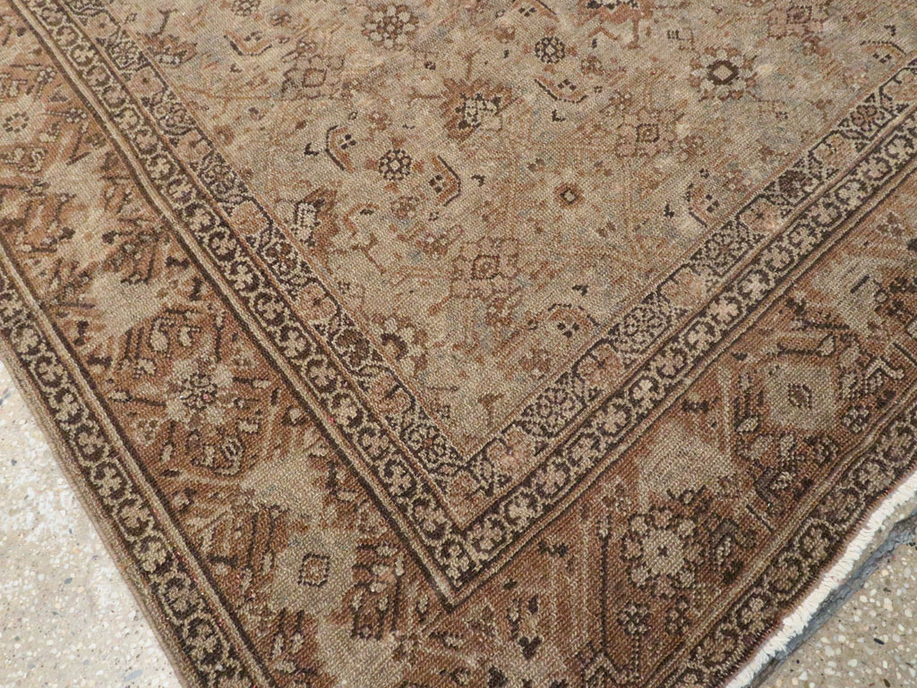 Antique Persian Malayer Gallery Carpet, No.16947 - Staging
