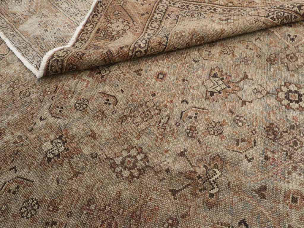 Antique Persian Malayer Gallery Carpet, No.16947 - Staging