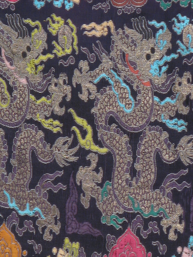 Burmese High Relief Richly Embroidered Tapestry, No.17001 - Staging