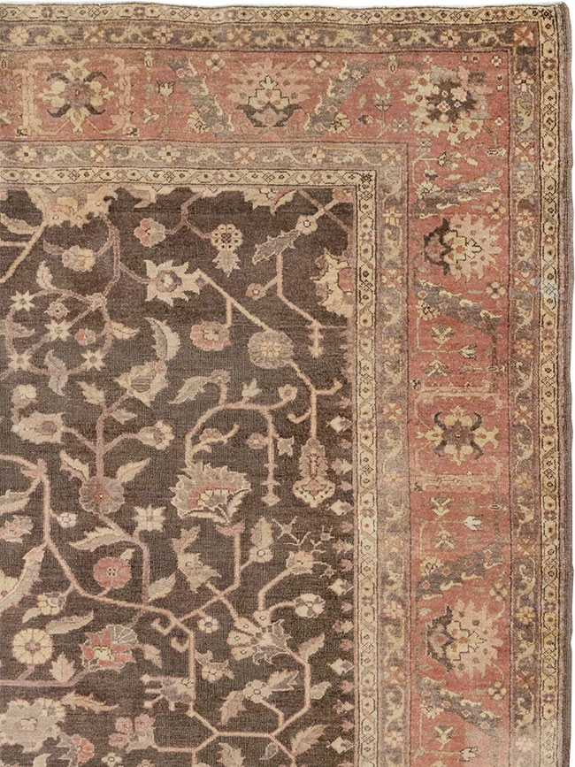 Vintage Turkish Sivas Carpet, No.17026 - Staging