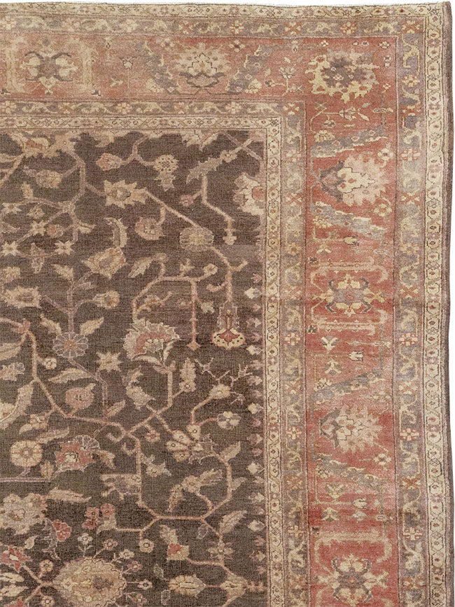 Vintage Turkish Sivas Carpet, No.17026 - Staging