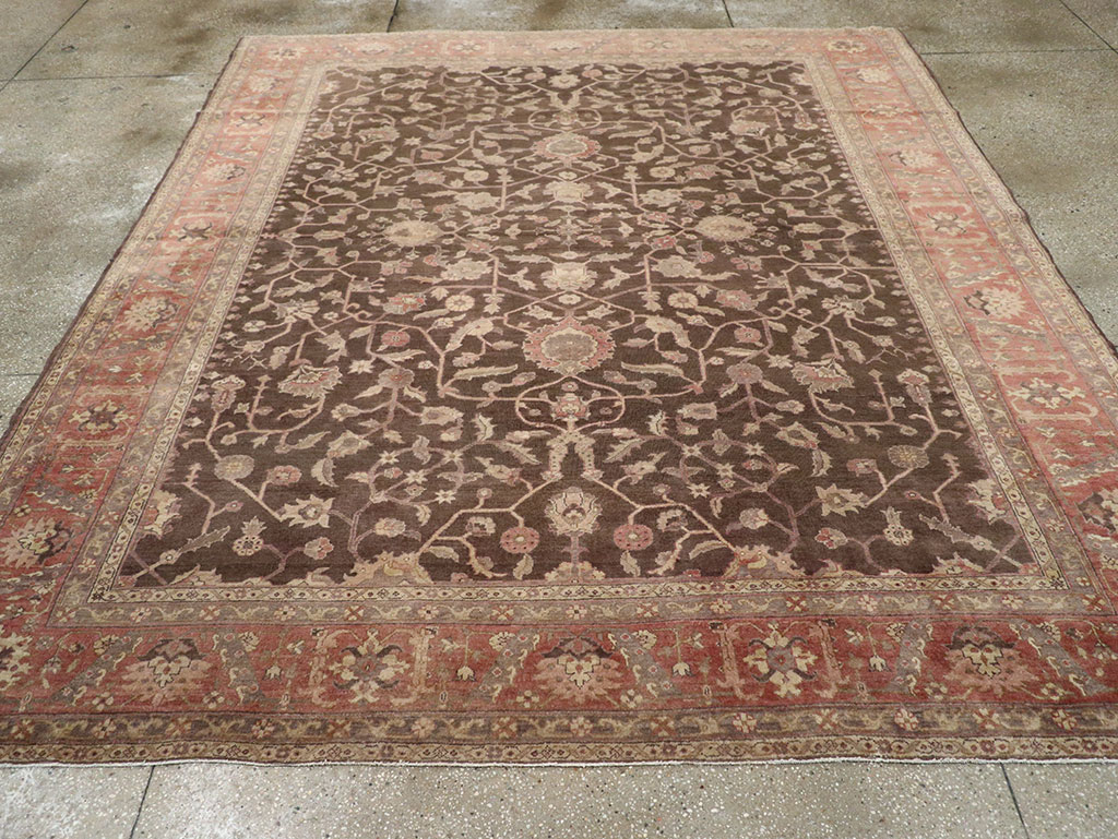 Vintage Turkish Sivas Carpet, No.17026 - Staging