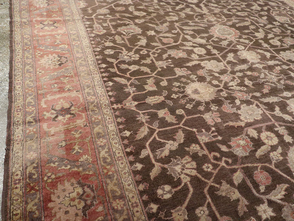 Vintage Turkish Sivas Carpet, No.17026 - Staging