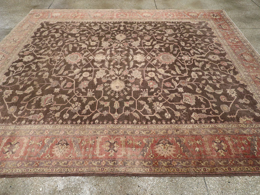Vintage Turkish Sivas Carpet, No.17026 - Staging