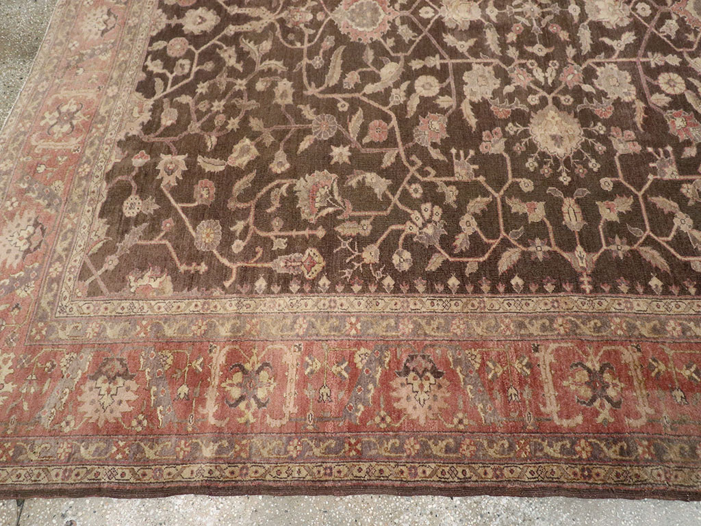 Vintage Turkish Sivas Carpet, No.17026 - Staging