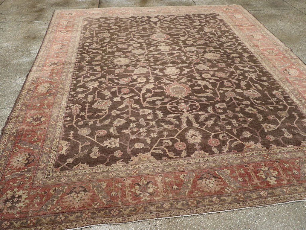 Vintage Turkish Sivas Carpet, No.17026 - Staging