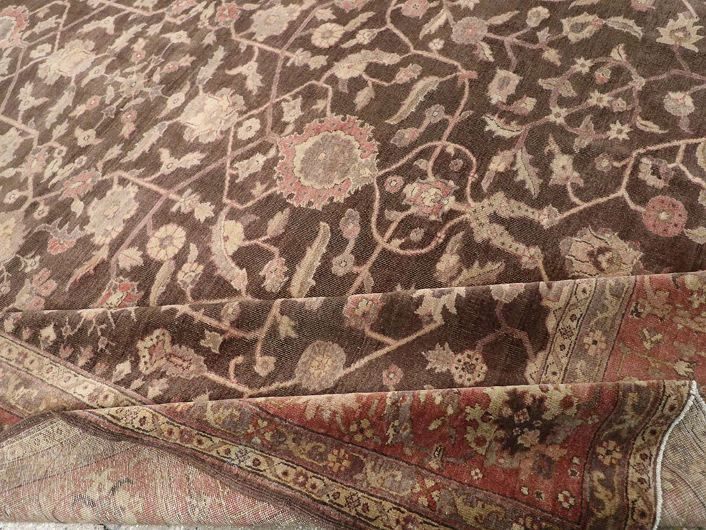Vintage Turkish Sivas Carpet, No.17026 - Staging