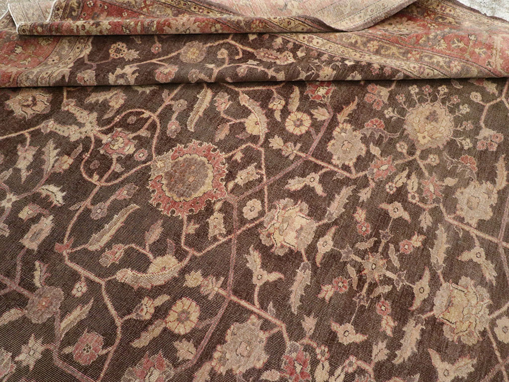 Vintage Turkish Sivas Carpet, No.17026 - Staging