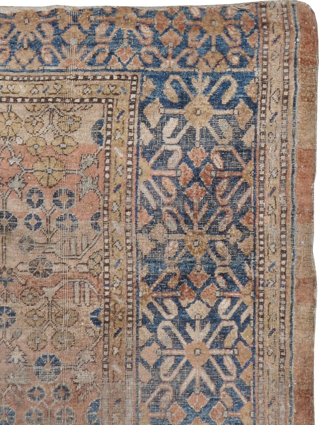 Antique East Turkestan Silk Khotan Fragment , No.17037 - Staging