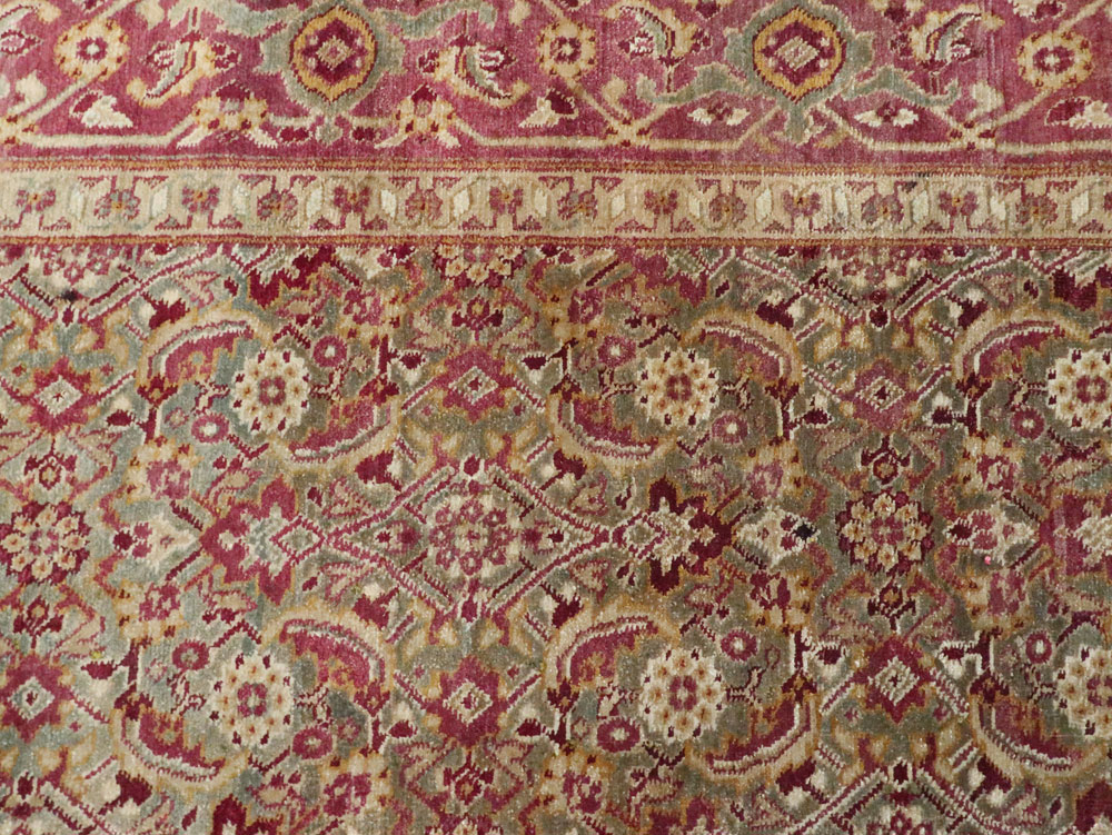 Antique Indian Agra Carpet, No.17050 - Staging