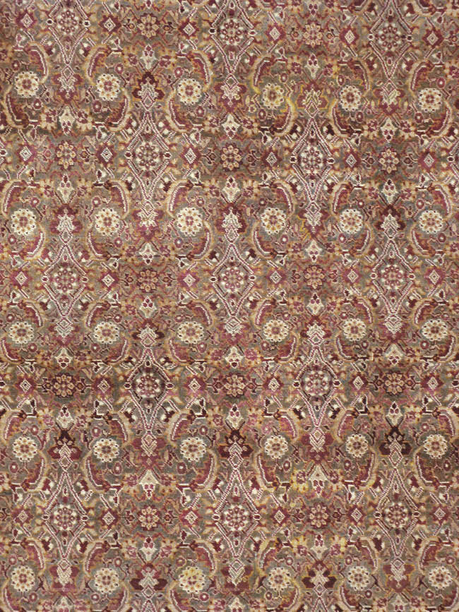 Antique Indian Agra Carpet, No.17050 - Staging
