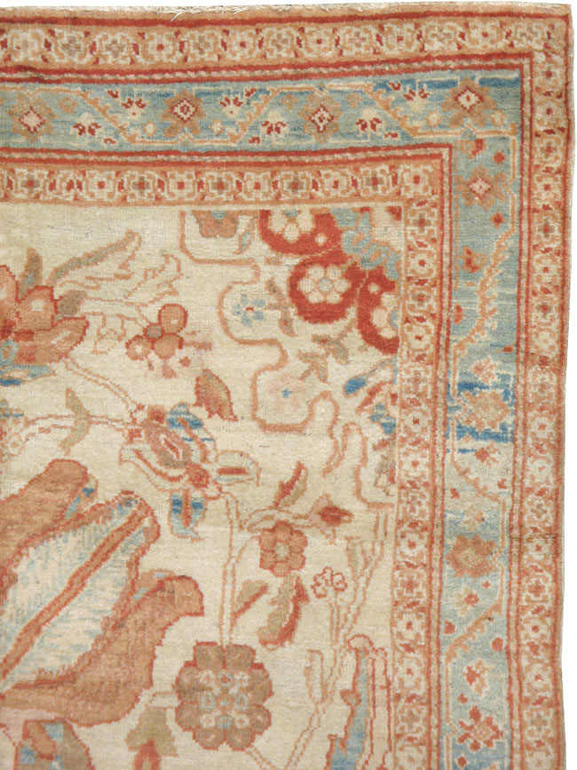 Antique Persian Sultanabad Rug, No.17055 - Staging