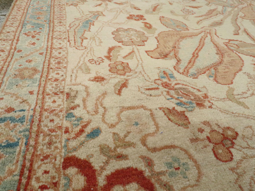 Antique Persian Sultanabad Rug, No.17055 - Staging