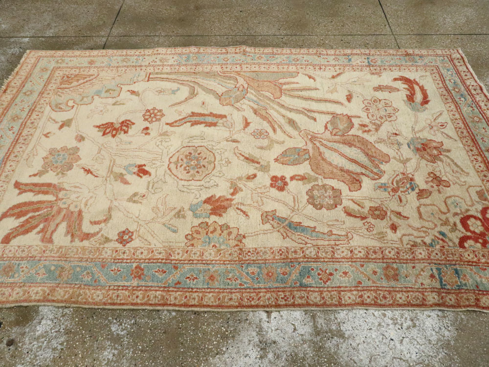 Antique Persian Sultanabad Rug, No.17055 - Staging