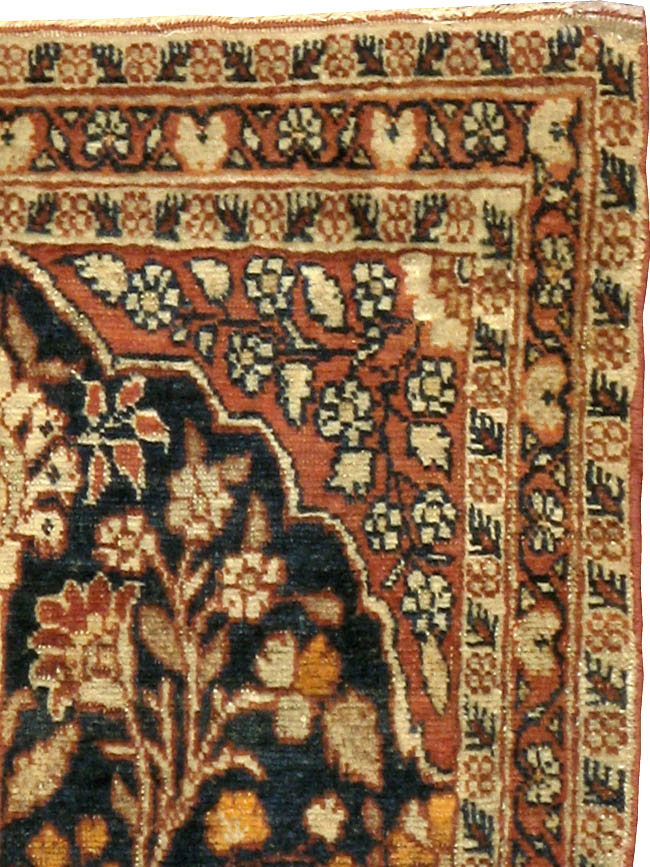 Antique Persian Tabriz Hagi Jalili Rug, No.17058 - Staging